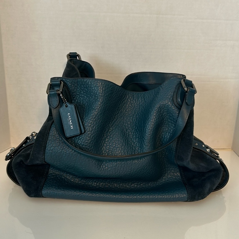 Leather Coach Bag